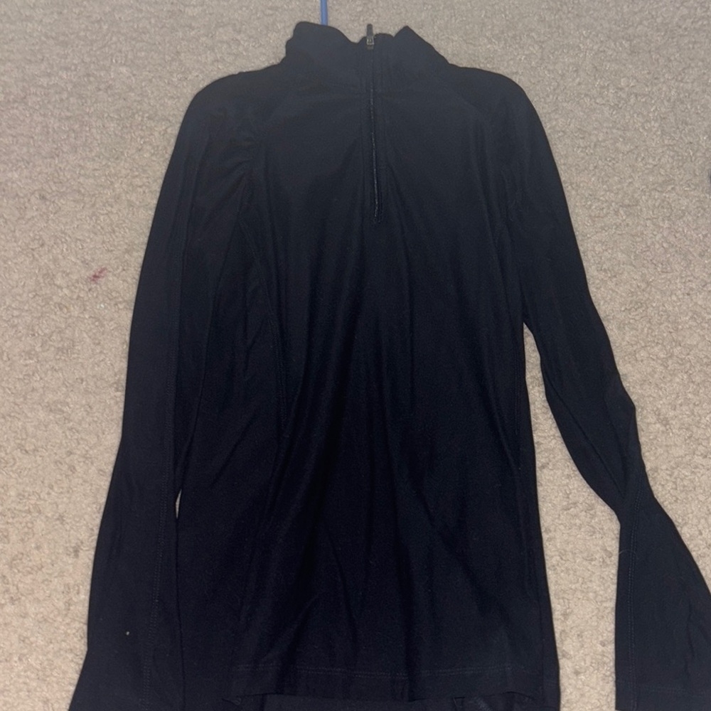 Dover Saddlery Black Long Sleeve Top